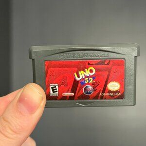 Gameboy Advance UNO 52 Game